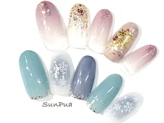 ネイル @.Freestyle 【フリースタイル】所属・根本 奈美のネイルデザイン