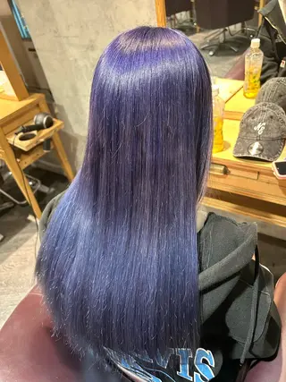 ロング カラー パーソナルカラー 診断🍀マリンのヘアスタイル