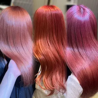 ロング カラー ラフィスヘアードープ所属・👑髪質改善Wカラー /グレージュ/アユカのヘアスタイル