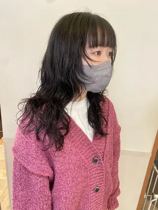 ロング 🐺ウルフ/レイヤー 似合わせ‎🤍沙羅のヘアスタイル