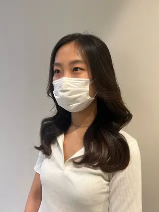 ミディアム カラー/エクステ 🤍ルナのヘアスタイル