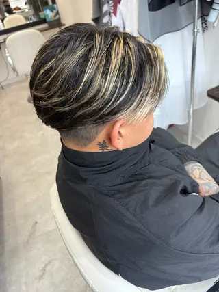 ショート メンズ 本間 颯太のヘアスタイル