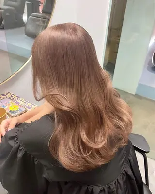 ロング カラー ayaka♡ 柔らかカラーのヘアスタイル