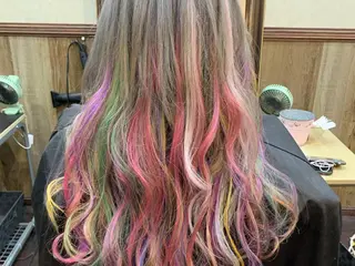 セミロング ヘアアレンジ D-aimer- ディーエメのヘアスタイル