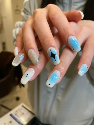 ネイル AOI✩⡱ y2kネイルのネイルデザイン