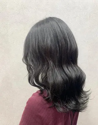 ロング カラー 似合わせカット/ 艶カラー/いらみなのヘアスタイル