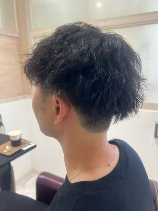 パーマ 🥣🫧‪艶カラー 🦋アカマ ミユ🦋のヘアスタイル