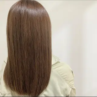 ロング カラー あべ ゆうかのヘアスタイル