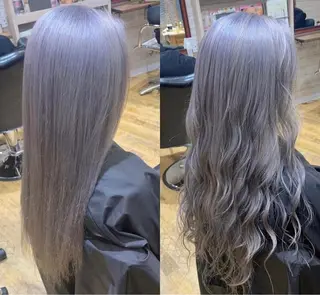 ロング カラー 遠藤沙也加 /レイヤーカットのヘアスタイル