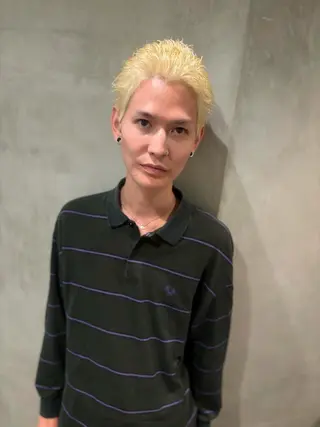 ショート カラー メンズ 優 作のヘアスタイル