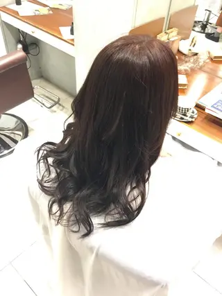 ロング カラー ブリーチカラー🌈 嘉名 真樹のヘアスタイル