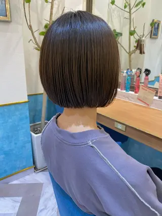 ショート レイヤーと顔まわり 大好き❣️関口拓馬のヘアスタイル