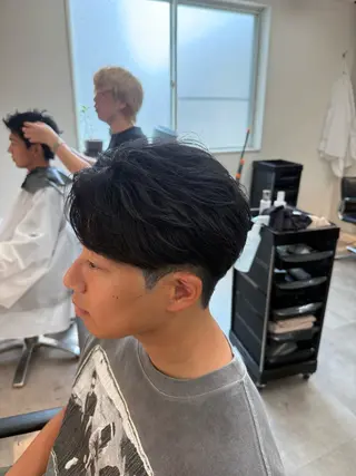 メンズ ✂️曲がる縮毛矯正✨ MEN'S/髪質改善のヘアスタイル
