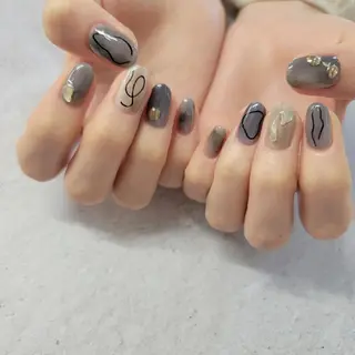 ネイル みよし市 nail salon*pomnal.co所属・Shimada Harukaのネイルデザイン