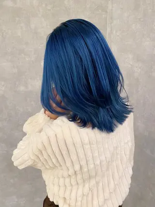 ミディアム カラー 入江 允のヘアスタイル