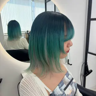 ミディアム カラー Ren. 🦋デザインカラーのヘアスタイル