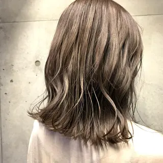 ミディアム 西岡 優太のヘアスタイル