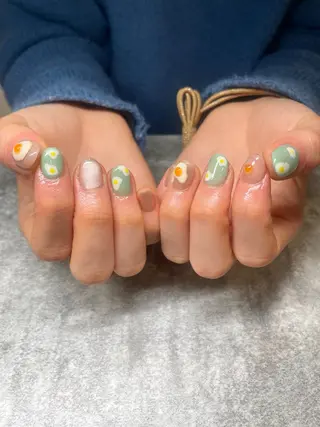 ショート LBnail.sae /おえかきネイルのネイルデザイン