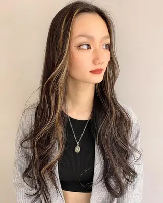 ロング カラー box mico. mutsumiのヘアスタイル