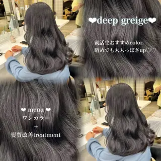 ロング カラー 🍑透明感color 🍑MOMOKA🍑のヘアスタイル