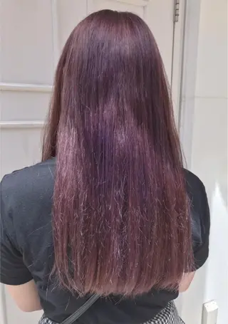 ロング カラー Blanco 村松 美里のヘアスタイル