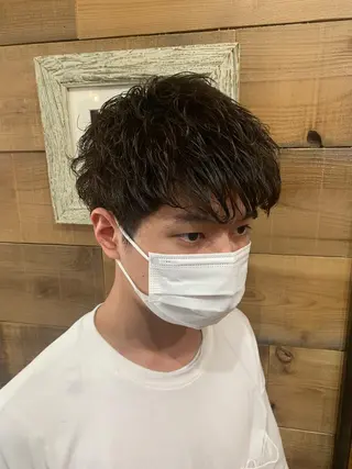 パーマ メンズ SHIAN 八王子👼鬼塚さやかのヘアスタイル