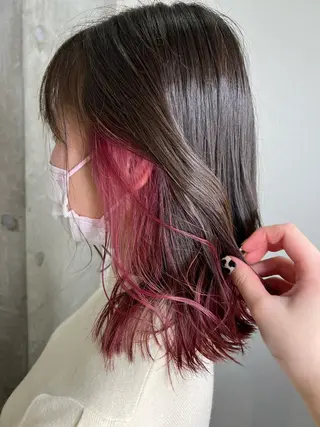 カラー .sirohair momoka🫧のヘアスタイル