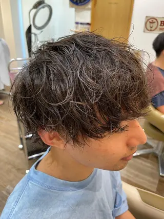 パーマ メンズ メンズパーマ 北原寿樹のヘアスタイル