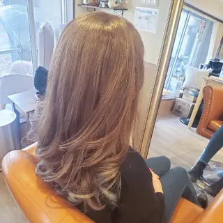 カラー ロング spa hair  ark 富井直美のヘアスタイル