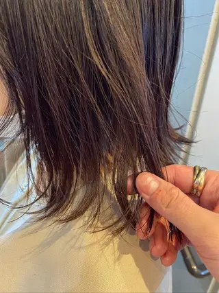 カラー 透明感カラー 🩰asumiのヘアスタイル