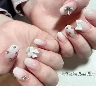 ミディアム ネイル ネイルスタジオ シェイクユアハンズのネイルデザイン