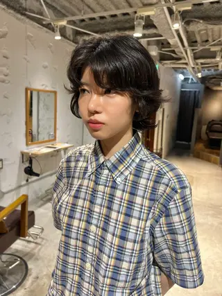 ショート パーマ 吉祥寺/パーマ/ カラー/Abeのヘアスタイル