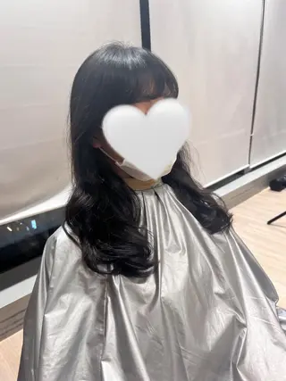 パーマ 赤羽今日子/レイヤー /盛れる顔まわりのヘアスタイル