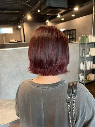 ミディアム ink yukariのヘアスタイル