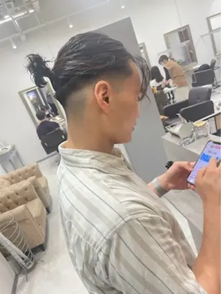 ショート メンズ美容師力石 裕隆のヘアスタイル