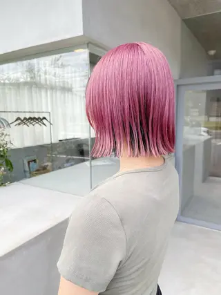 ミディアム カラー 柴田泰秀sotti. 髪質改善/ブリーチのヘアスタイル