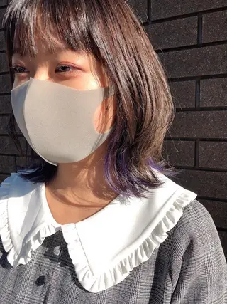 ミディアム 美容室CLASS 細谷智のヘアスタイル