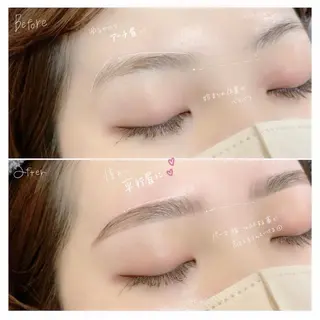 アイブロウ 眉毛×まつげパーマ prima　池袋店所属・prima池袋 眉毛×まつ毛パーマのマツエク・マツパデザイン