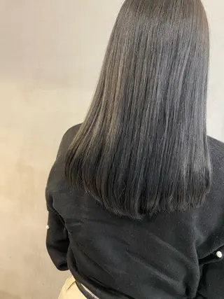 セミロング 田村 りなのヘアスタイル