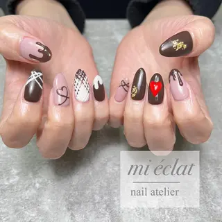 ネイル mi éclat ミ　エクラのネイルデザイン