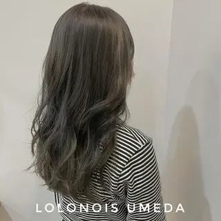 ロング カラー Lolonois梅田 /Okazaki:)のヘアスタイル