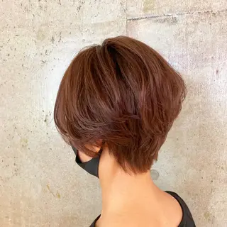 ショート カラー 一ノ瀬 蘭のヘアスタイル
