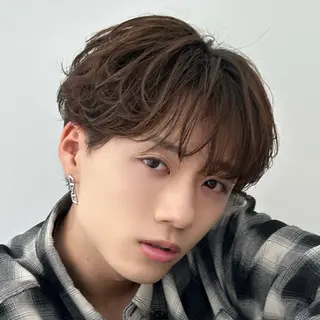 メンズ 池袋/韓国メンズヘア ❤️💙軸丸みうのヘアスタイル
