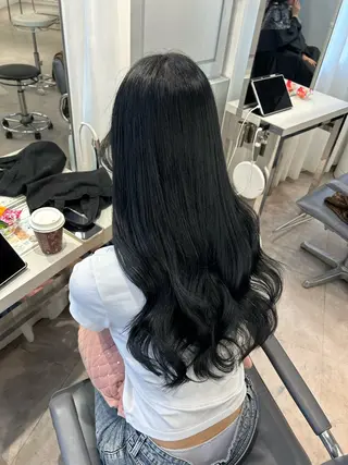 ロング カラー 🤍YUKI 韓国 艶髪 🤍のヘアスタイル