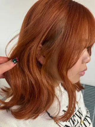 セミロング cope'u みゆのヘアスタイル