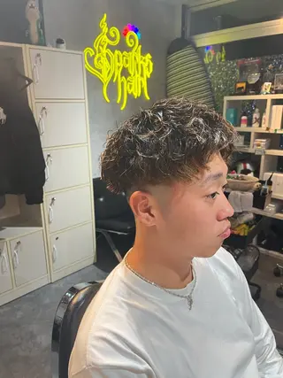 ショート パーマ Sparks hair所属・グリ モンのヘアスタイル