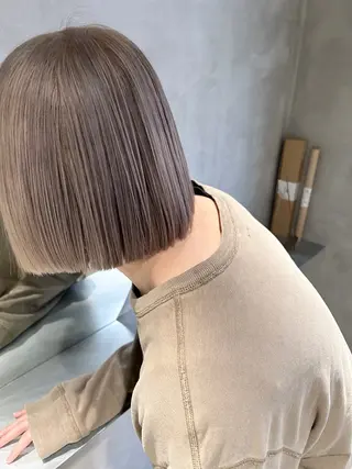 ミディアム 髙林 優衣のヘアスタイル