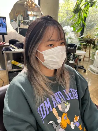 セミロング カラー 只野 真衣のヘアスタイル