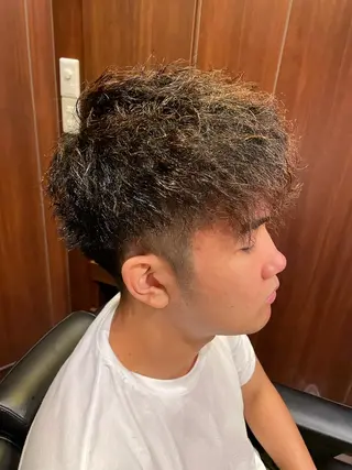 メンズ プレミアムバーバー 草野のヘアスタイル