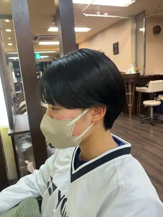 ショート 💎森 ハリス誠一💎のヘアスタイル